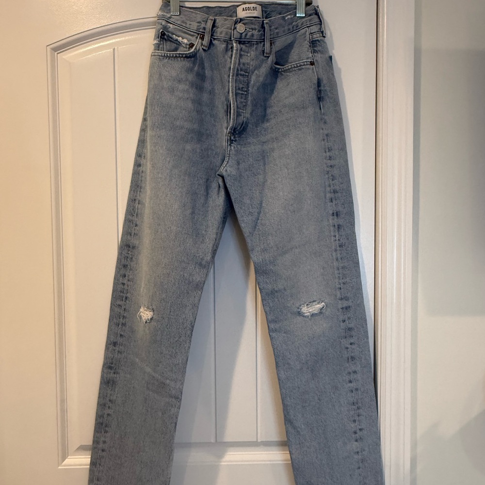 Agolde Light blue 90s Pinch Waist high rise jeans